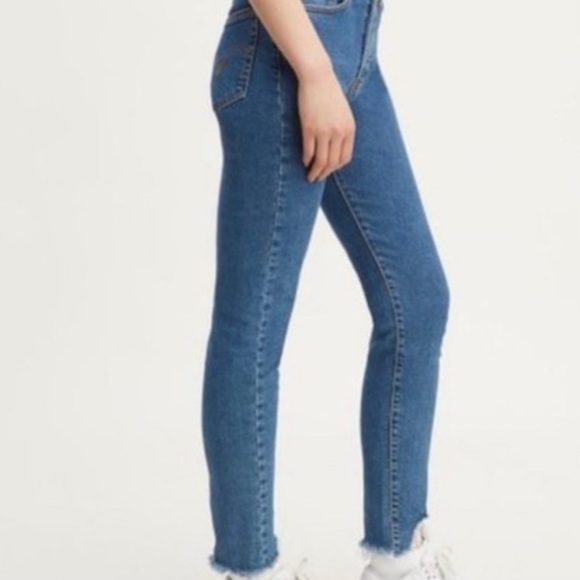 Levi’s Wedgie Skinny Denim Jeans Size 30 - Picture 3 of 13